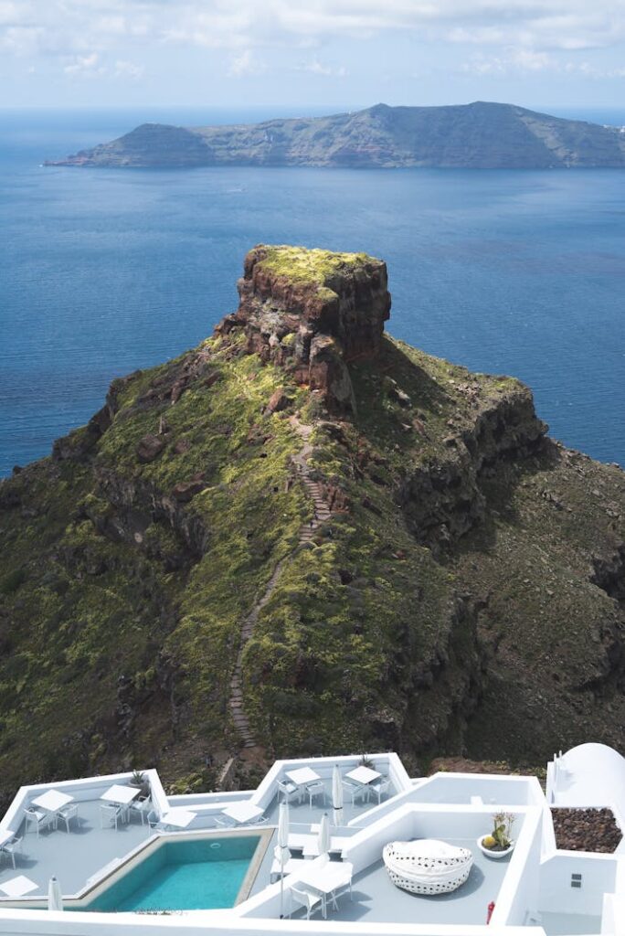 Cliff Near Body of Water